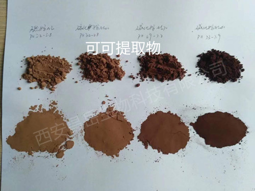 可可提取物、可可粉、可可堿